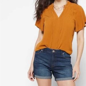 Stitch Fix STS‎ denim cuff shorts size 28